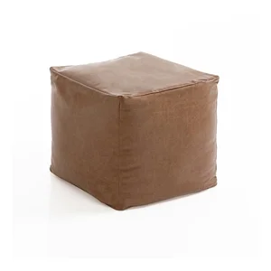 Hnědý sedací puf Tomasucci Soko 45 cm
