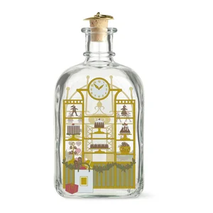 Holmegaard Vánoční skleněná lahev 730 ml