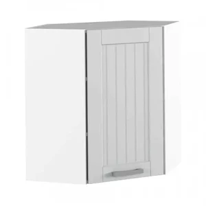 Horní skříňka JULIA TYP 10 – světle šedá/bílá