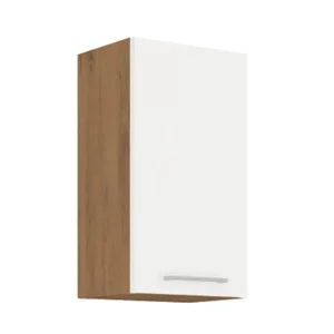 Horní skříňka VEGA 40 G-72 1F – dub lancelot / bílá HG