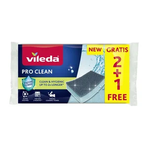 Houbičky na nádobí Pro Clean – sada 9 ks, Vileda