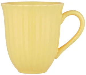 IB Laursen Žlutý keramický hrnek MYNTE LEMONADE