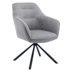 Idea Kanader otočná jídelní židle šedá