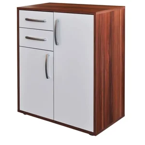 Idea Prádelník 61504 ořech/bílá