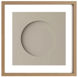 Idealform Poster No. 1 Minimalistické kruhové motivy Smokey Taupe