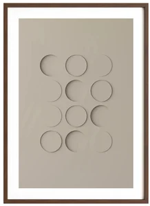 Idealform Poster no. 3 Shadow Smokey Taupe