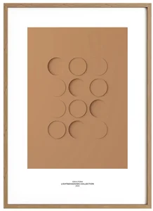 Idealform Poster No. 4 Shadow Terracotta 50x70 cm