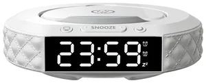 Immax CLOCK Multifunkční Stolní Hodiny s Bezdrátovou Nabíječkou 3v1