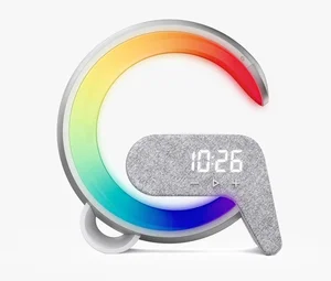 Immax FLAMINGO LED multifunkční lampička s Qi nabíjením a Bluetooth