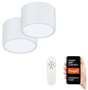 Immax Neo 07024L - Chytré LED stropní svítidlo, stmívatelné, změna teploty bílé, 2 ks