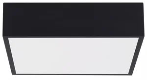 Immax NEO CANTO Slim Chytré stropní svítidlo 28x28cm 22W Zigbee 3.0 černé