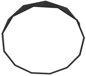 Immax NEO DIAMANTE Černé 80cm Smart stropní svítidlo 60W Zigbee