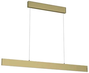 Immax NEO LISTON Smart Zlaté závěsné LED svítidlo 118 cm, Zigbee 3.0, stmívatelné, 18W