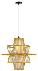 Immax Pinchos Lustr na Lanku 45 cm Bambus