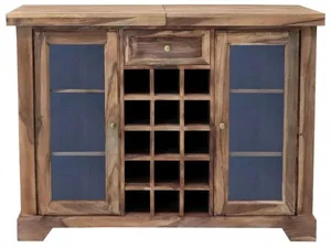 Indická barová skříň z palisandru 120x90x50