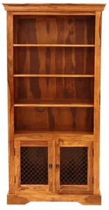 Indická knihovna Jali z palisandru 100x200x45 cm