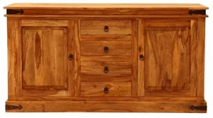 Indická komoda Jali 160x90x45 z palisandrového dřeva