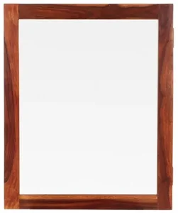 Indická koupelnová skříňka Nela s zrcadlem 65x80x15 cm