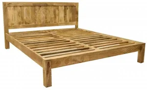 Indická postel Manu 180x200 z mango dřeva