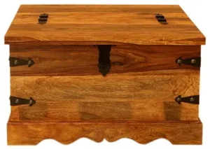 Indická truhlice Jali z palisandru 80x45x80 cm