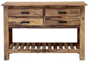 Indický konzolový stůl Rami 110x76x35 z palisandru