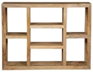 Indický nábytek Knihovna Hina 130x90x35 cm