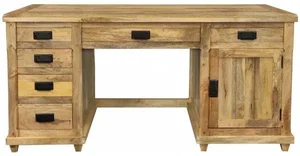 Indický psací stůl Devi z mango dřeva