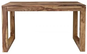 Indický psací stůl Tara z palisandru 130x76x70