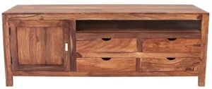 Indický TV stolek Amba z palisandru 180x70x45