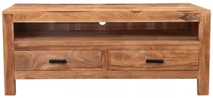 Indický TV stolek Rami z palisandru 120x50x45 cm
