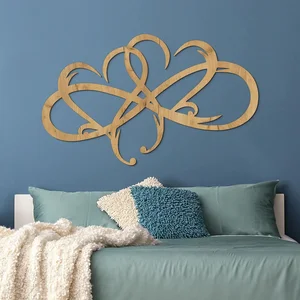 Infinity Heart Dřevěný obraz jako romantický dárek