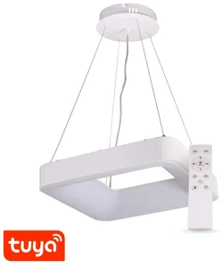 Inteligentní Závěsné Světlo ZULU 48W s Tuya Bluetooth Connect a Dálkovým Ovladačem