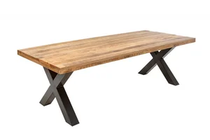 INVICTA INTERIOR Jídelní stůl Iron Craft 200 cm Mango Natural