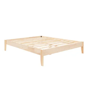 Jednolůžková postel ze smrkového dřeva 120x200 cm s roštem - Galaksi Kalune Design