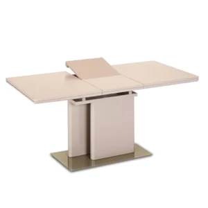 Jídelní rozkládací stůl capuccino HG 120–160 cm