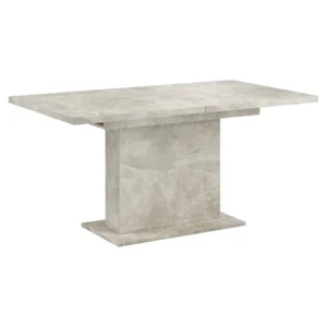 Jídelní stůl BOBA Beton rozkládací 160–200×90 cm