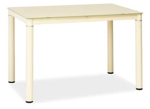Jídelní stůl BOVEC 70×110 cm – krémový