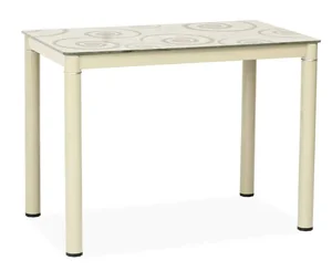 Jídelní stůl DAMAR 80x60 krémový