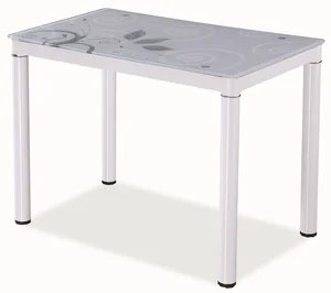 Jídelní stůl NEFON 100x60 cm – bílá