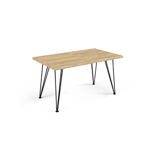 Jídelní stůl Sonia 160 cm – dub artisan/černá