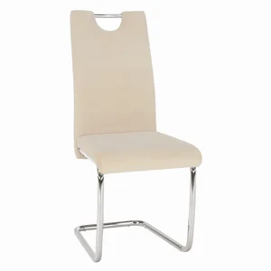 Jídelní židle ABIRA NEW, béžová Velvet Dulux