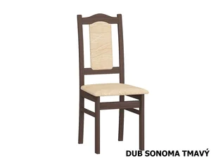 Jídelní židle BUREWALA – Monaco, dub sonoma tmavý