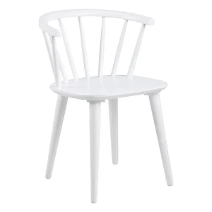 Jídelní židle Ida v bílé barvě