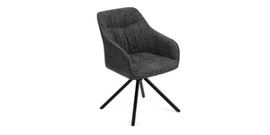 Jídelní židle LOREN tmavě šedá