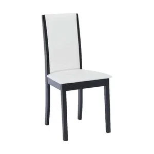 Jídelní židle Venis NEW wenge / bílá ekokůže