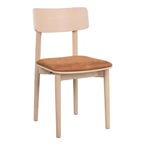 Jídelní židle Wolcott, sada 2 ks, hnědá imitace kůže