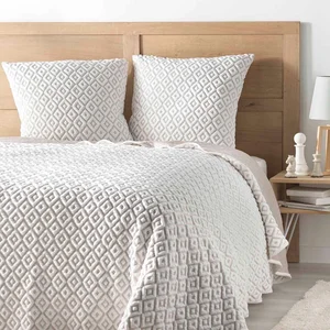 Joana – douceur d'inérieur Jersey set 240×260 cm (bílo-bežový)