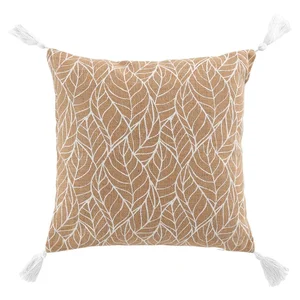 Jutový dekorační polštář Kalinda 40x40 cm