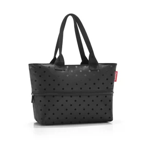 Kabelka Reisenthel Shopper e1 Glossy Dots černá