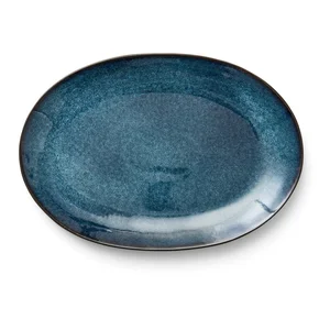 Kameninový talíř Dark Blue/Black – Bitz